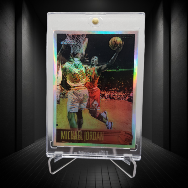 1996-97 Custom Basketball Card Topps Chrome Refractors #139R - Michael Jordan