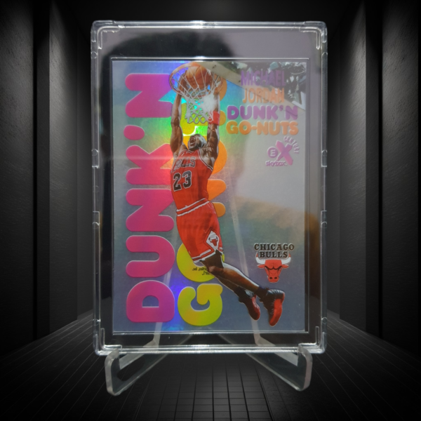 1998-99 Custom Basketball Card SkyBox E-X Century Dunk'N Go-Nuts #23DG - Michael Jordan