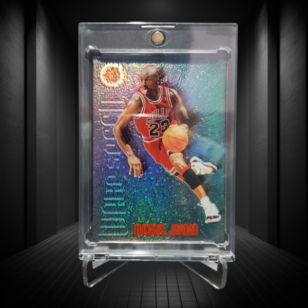 1995-96 Custom Basketball Card Stadium Club Warp Speed #WS1 - Michael Jordan